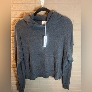 Sundry Charcoal Hooded Sweater